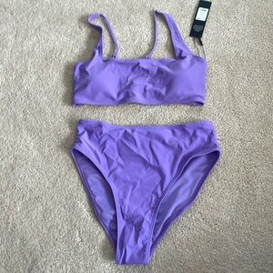 Fashion Nova Maui mix and match high waisted bikini set